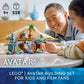 Lego Avatar The Way of Water Metkayina Reef Home 75578 Building Toy Set with Village