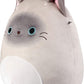 Squishmallows Original 10-Inch Felton The Siamese Cat – 10