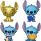 Funko Pocket POP Stitch - Dreidel Box - Disney Lilo Stitch - Keychain Novelty Keyring -