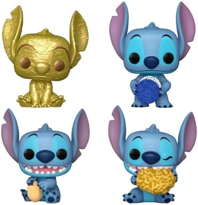 Funko Pocket POP Stitch - Dreidel Box - Disney Lilo Stitch - Keychain Novelty Keyring -