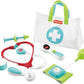 Fisher-Price Preschool Pretend Play Medical Kit 7-Piece Doctor Bag for Ages Years