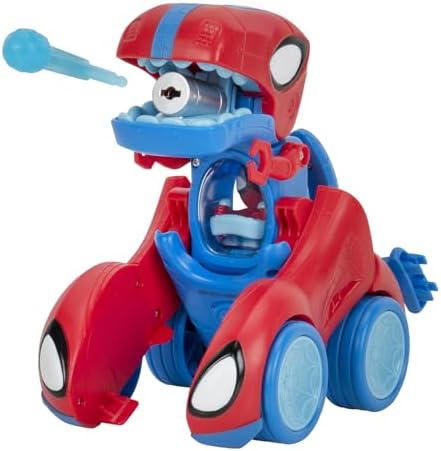 MARVEL Spidey and His Amazing Friends Spidey-Rex Racer - 8-Inch Vehicle