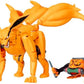 Transformers Collaborative Naruto Shippuden Kurama Gamakichi Anime Action Figures 8