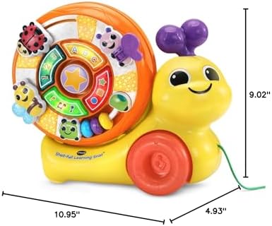 VTech Shell-Full Learning Snail Pull Toy for Toddlers