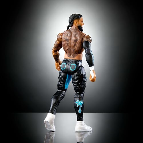 Mattel WWE Elite Action Figure Series 114 6-inch Jey USO with 25 Articulation Points