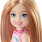 Barbie Club Chelsea Doll and Snack Cart Playset