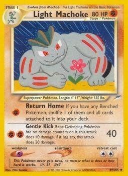Pokemon - Light Machoke 49 - Neo Destiny
