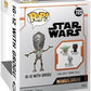 Funko Pop Deluxe Star Wars The Mandalorian 0 - Grogu The Child Baby Yoda - IG-12 - Collectable Vinyl Figure