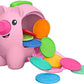 Fisher-Price Baby Musical Toy Laugh Learn Count Rumble Piggy Bank with Songs Motion for