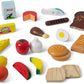 Melissa & Doug Melissa Doug Food Groups - 21 Wooden Pieces and 4 Crates Multi Play Food