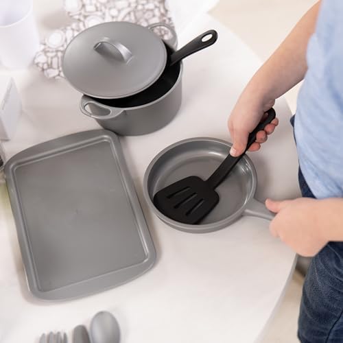 Melissa & Doug Melissa Doug 22-Piece Play Kitchen Set - Utensils Pot Pans and More White