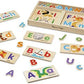 Melissa & Doug Melissa Doug ABC Picture Boards - Educational Toy With 13 Double-Sided
