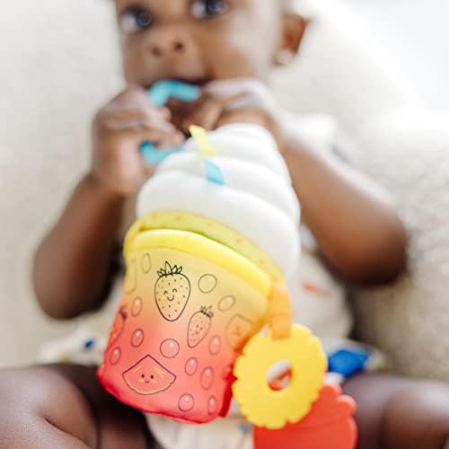 Melissa & Doug Melissa Doug Multi-Sensory PBJ Take-Along Clip-On Baby Toy Sensory Toy for