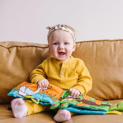 Melissa & Doug Melissa Doug Soft Activity Baby Book - Whose Feet