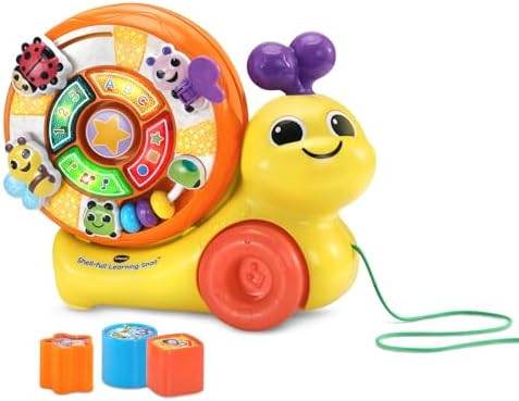 VTech Shell-Full Learning Snail Pull Toy for Toddlers