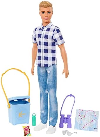 Barbie It Takes Two Camping Set with Blonde Ken Doll