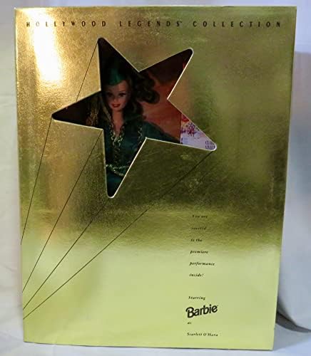 Barbie Hollywood Legends Collection Barbie Doll Scarlett O'Hara in Green Drapery Dress