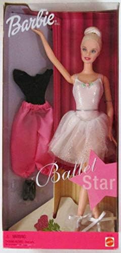 Mattel Ballet Star Barbie Doll Blonde 2000 Mattel 29195