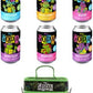 Funko Teenage Mutant Ninja Turtles 6 Pack of Black Light Vinyl Soda and Cooler