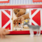 Melissa & Doug Melissa Doug Fold and Go Wooden Barn With 7 Animal Play Figures - Farm