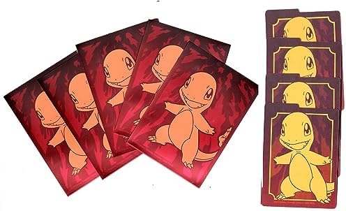 Pokemon Card Sleeves - Obsidian Flames - Charmander Elite Trainer - 65 Sleeves 4