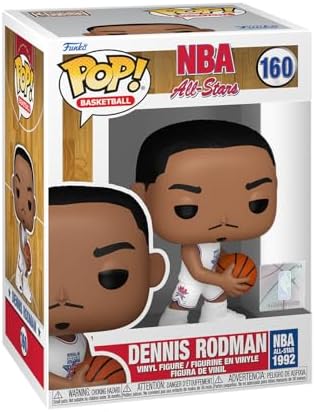 Funko POP NBA Legends - Dennis Rodmanaa Rodman - 1992 - Collectable Vinyl Figure