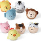 Melissa & Doug Melissa Doug Rollables Safari and Farm Friends Infant and Toddler Toy