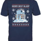 Funko Pop Boxed Tee Star Wars Holiday - R2-D2 Snowman - XL
