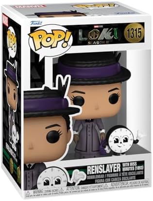 Funko POP Buddy Loki - Renslayer Miss Minutes - Collectable Vinyl Figure