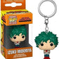 Funko Pop Keychain My Hero Academia - Deku in School Uniform Multicolor 2 inches