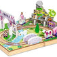 Melissa & Doug Melissa Doug 19-Piece Wooden Take-Along Tabletop Kingdom - Carriage Horse