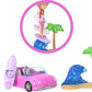 Barbie Mini Land 4-Pack Doll Toy Vehicle
