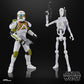 Hasbro STAR WARS The Black Series Clone Commando Urban Fighter B1 Battle Droid Training
