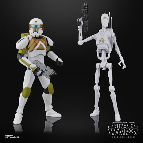 Hasbro STAR WARS The Black Series Clone Commando Urban Fighter B1 Battle Droid Training