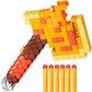 Nerf Minecraft Firebrand Dart Blasting Axe 6 Nerf Elite Foam Darts Design Inspired by