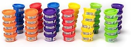 Crayola Play Foam - Silly Scents 60x1oz Scented Foam Beads Modeling Foam in 6 Bright