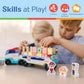 Melissa & Doug Melissa Doug PAW Patrol Wooden ABC Block Truck 33 Pieces - Sort And Stack Alphabet Blocks For Toddlers Vehicle