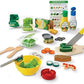 Melissa & Doug Melissa Doug Slice and Toss Salad - 52 Wooden and Felt Pieces Green -