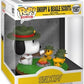 Funko POP Deluxe Peanuts - Snoopy with Woodstock - Camping - Classic Peanuts - Collectable Vinyl Figure