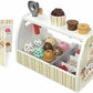 Melissa & Doug Melissa Doug Wooden Scoop and Serve Ice Cream Counter With Play Food and