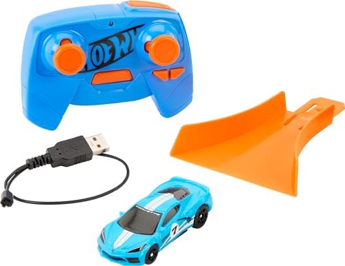 Hot Wheels Toy Car RC C8 Corvette in 164 Scale Remote-Control Vehicle