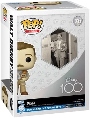 Funko Pop Icons Disney 100 - Walt Disney with Dumbo and Timothy Walt Disney