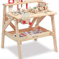 Melissa & Doug Melissa Doug Solid Wood Project Workbench Play Building Set