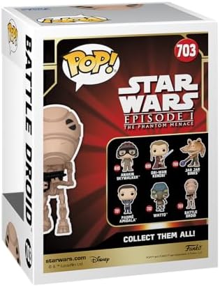 Funko POP Star Wars Episode 1 The Phantom Menace Anniversary - Battle Droid - Collectable Vinyl Figure
