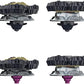 Beyblade Hasbro Hasbro Burst QuadDrive Wrath Fafnir F7 and Berserk Linwyrm L7 Spinning