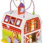 Melissa & Doug Melissa Doug First Play Slide Sort Roll Wooden Activity Barn