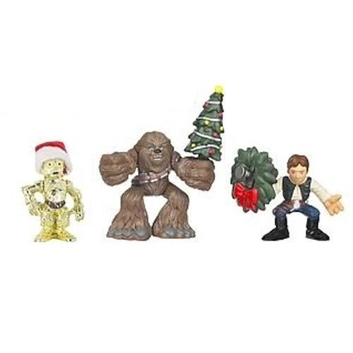 Star Wars Han Solo Chewbacca and C-3PO Stocking Stuffers  Galactic Heroes [Toy] – 3
