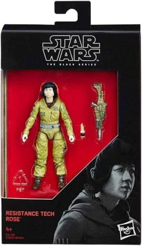 Hasbro Star Wars 2017 The Black Series Resistance Tech Rose The Last Jedi Action Figure