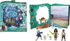 Mattel Disney Princess Raya Classic Storybook Set with 7 Characters Including Raya Human Sisu Dragon Sisu Small Doll