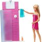 Barbie Doll Furniture Set Bathroom with Working Shower